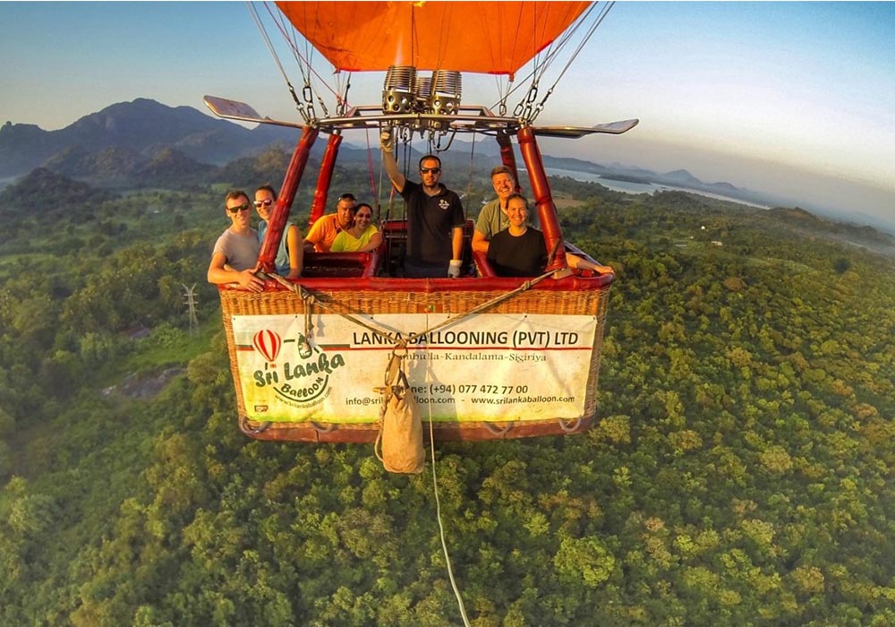 air balloon dambulla